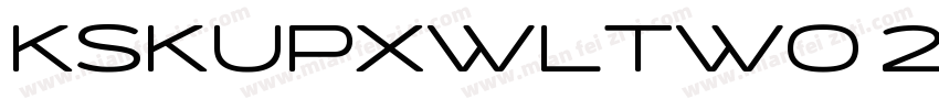 KSKUPXWLTW0 22 0字体转换